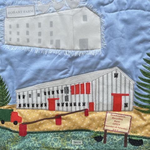Square 29: Hobart Poultry Farm & Recycling Barn by Caitlin Johnson
